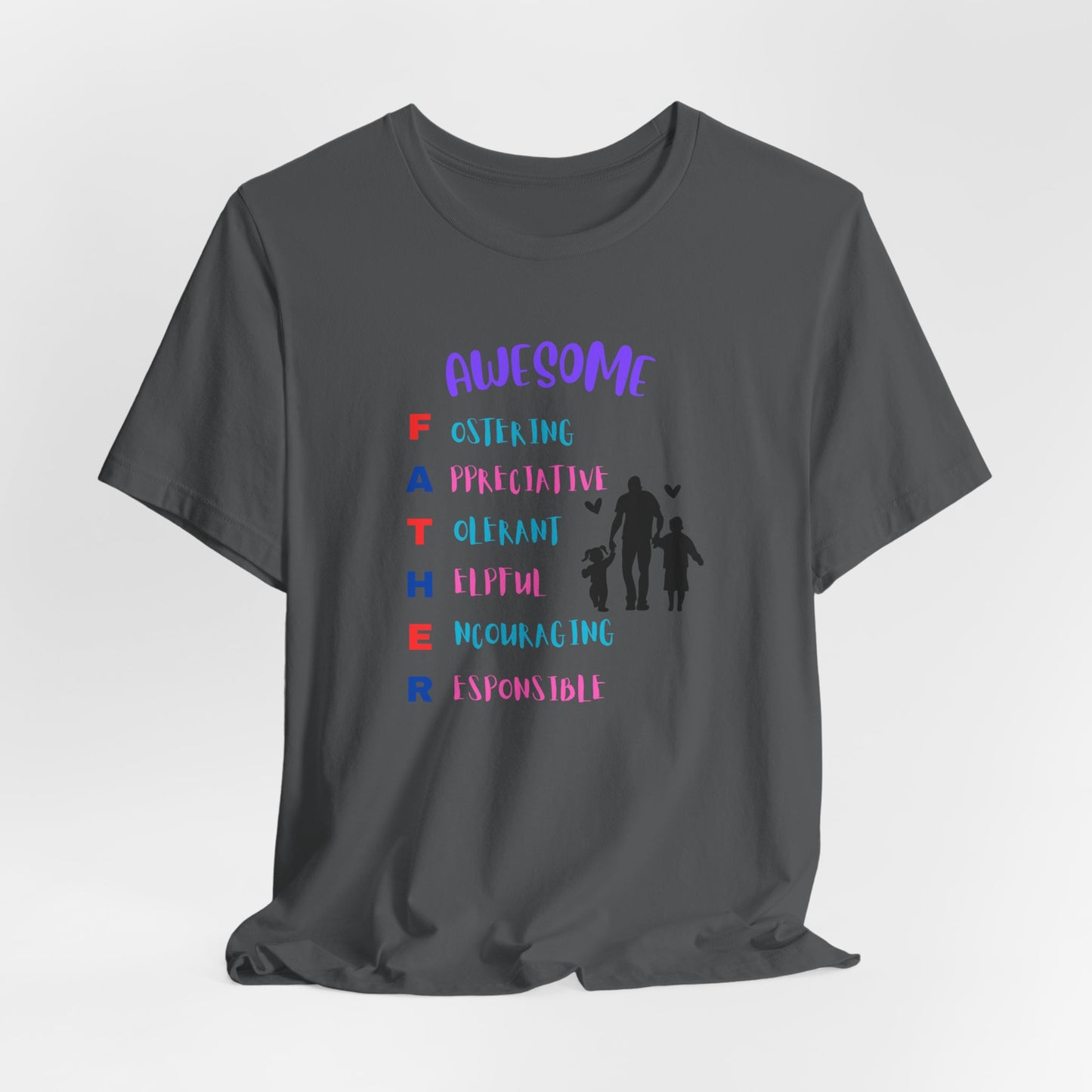 Unisex Jersey Short Sleeve Tee, Awesome Father T-Shirt