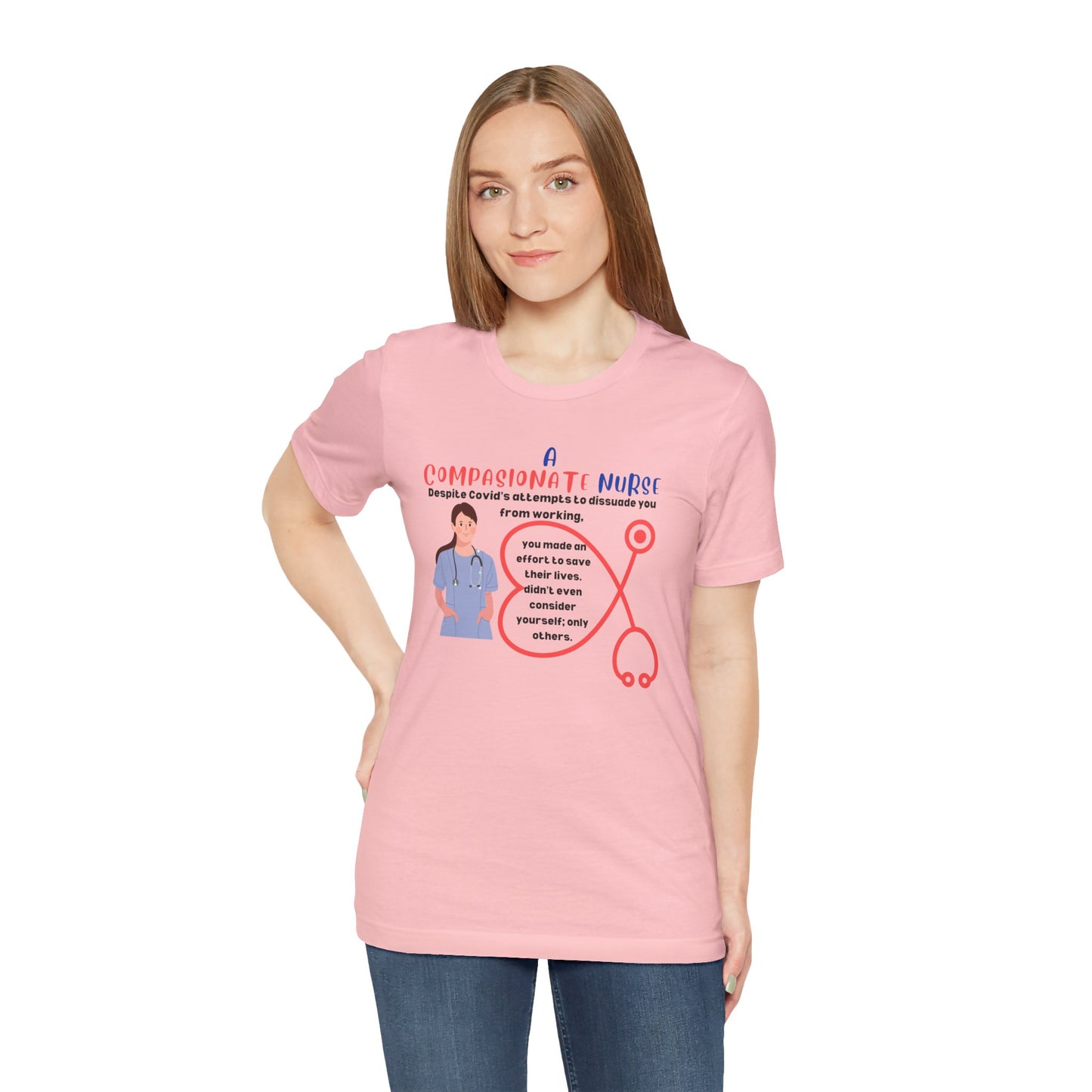 Unisex Jersey Short Sleeve T-Shirt, Nursing Week Shirt