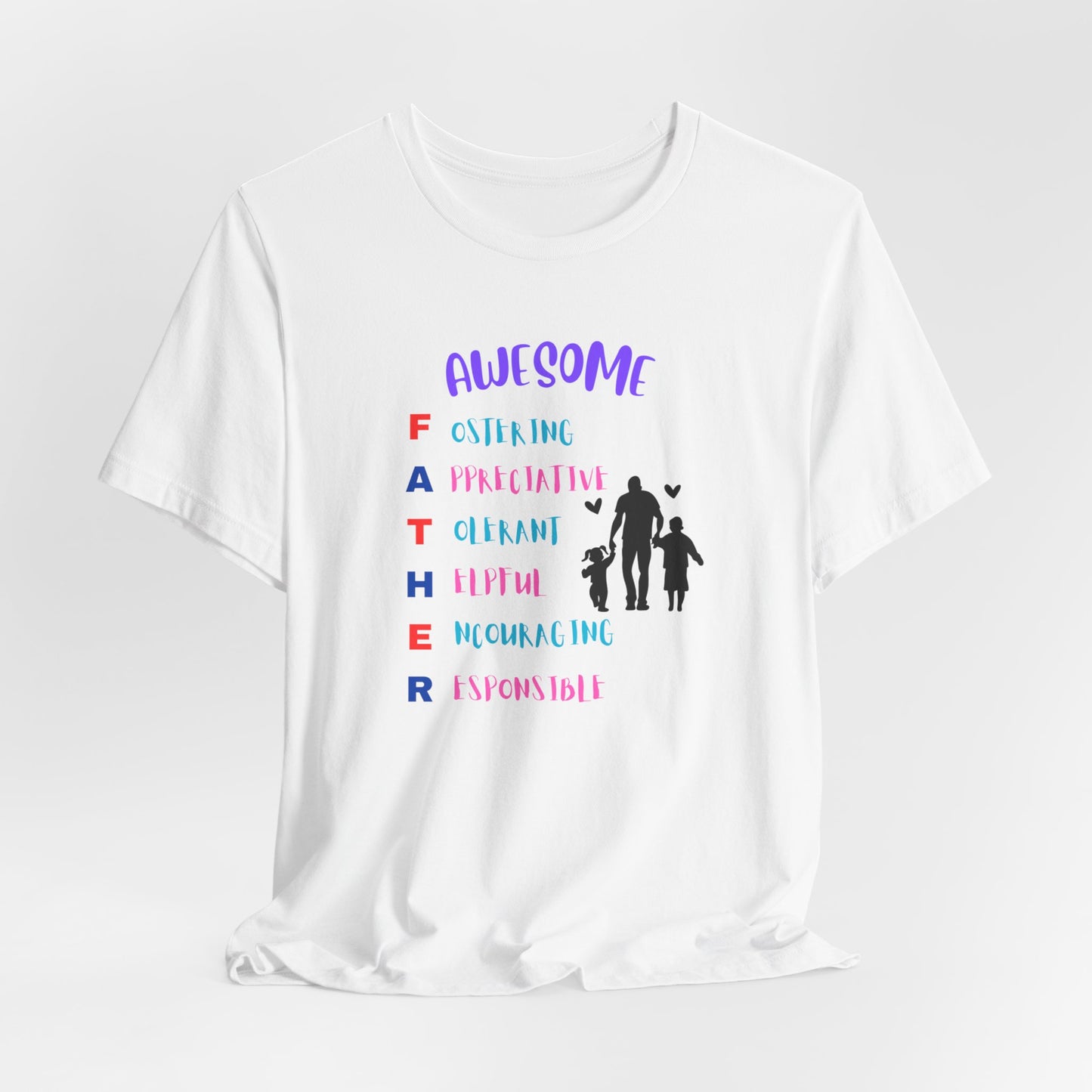 Unisex Jersey Short Sleeve Tee, Awesome Father T-Shirt