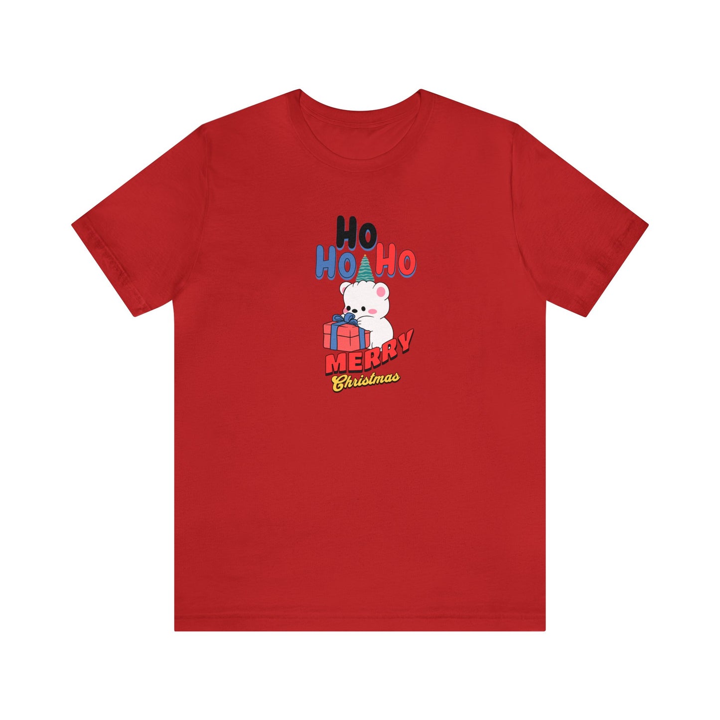 Unisex Jersey Short Sleeve Tee, Christmas T-Shirt