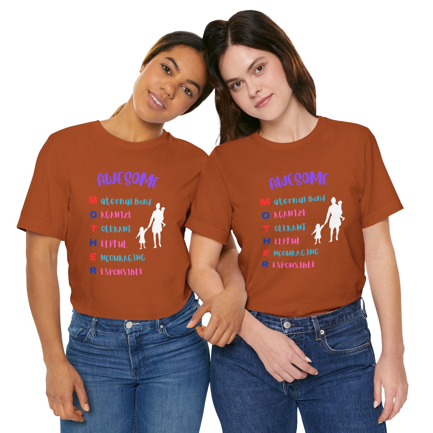 Unisex Jersey Short Sleeve T-Shirt, Awesome Mother T-Shirt