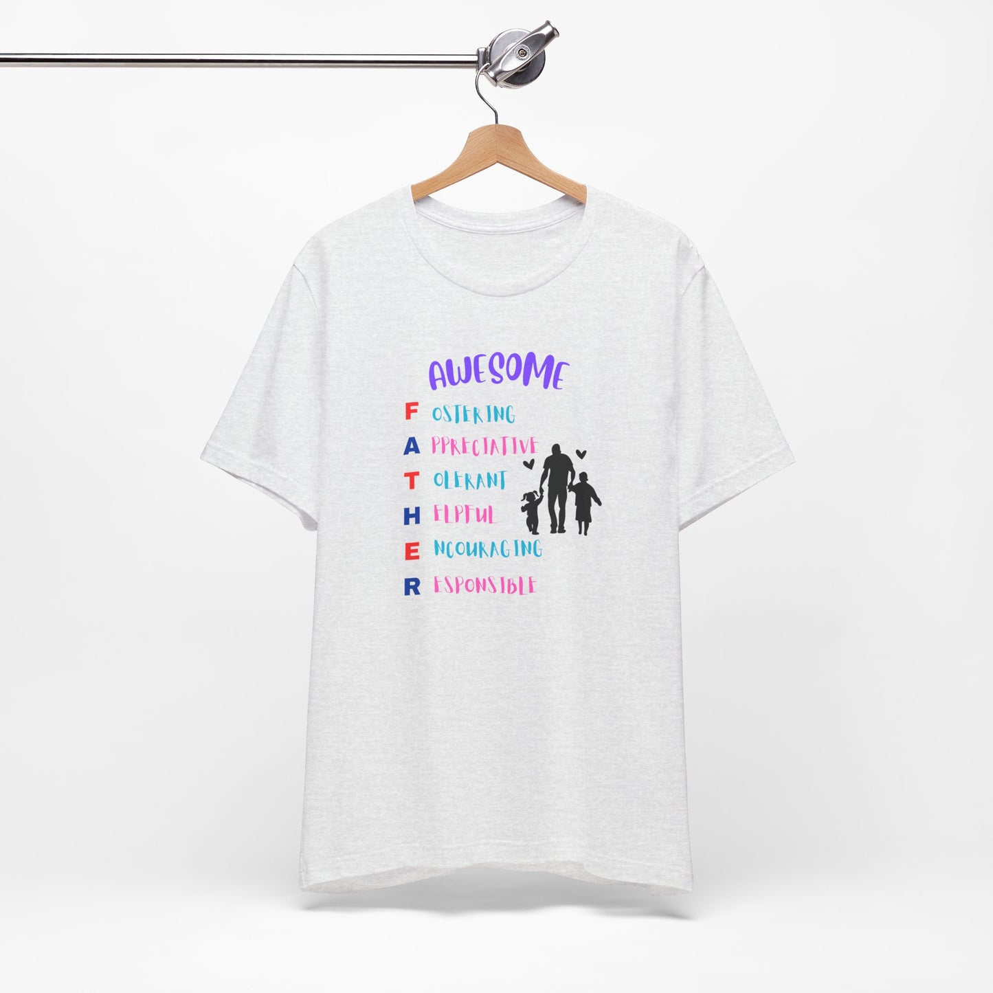 Unisex Jersey Short Sleeve Tee, Awesome Father T-Shirt