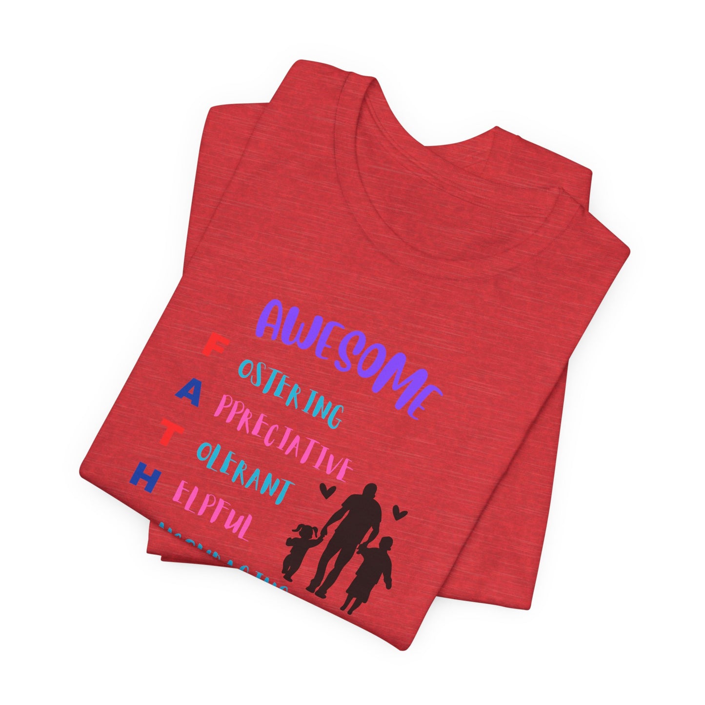 Unisex Jersey Short Sleeve Tee, Awesome Father T-Shirt