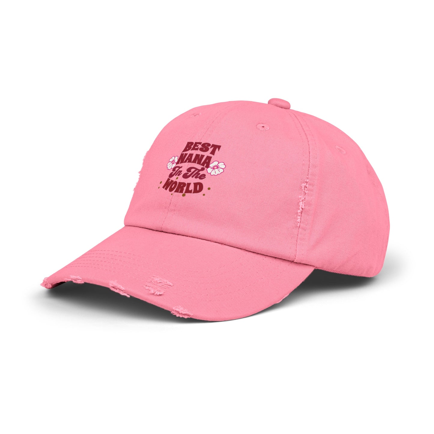 Unisex Distressed Cap, Best Nana In The World Cap