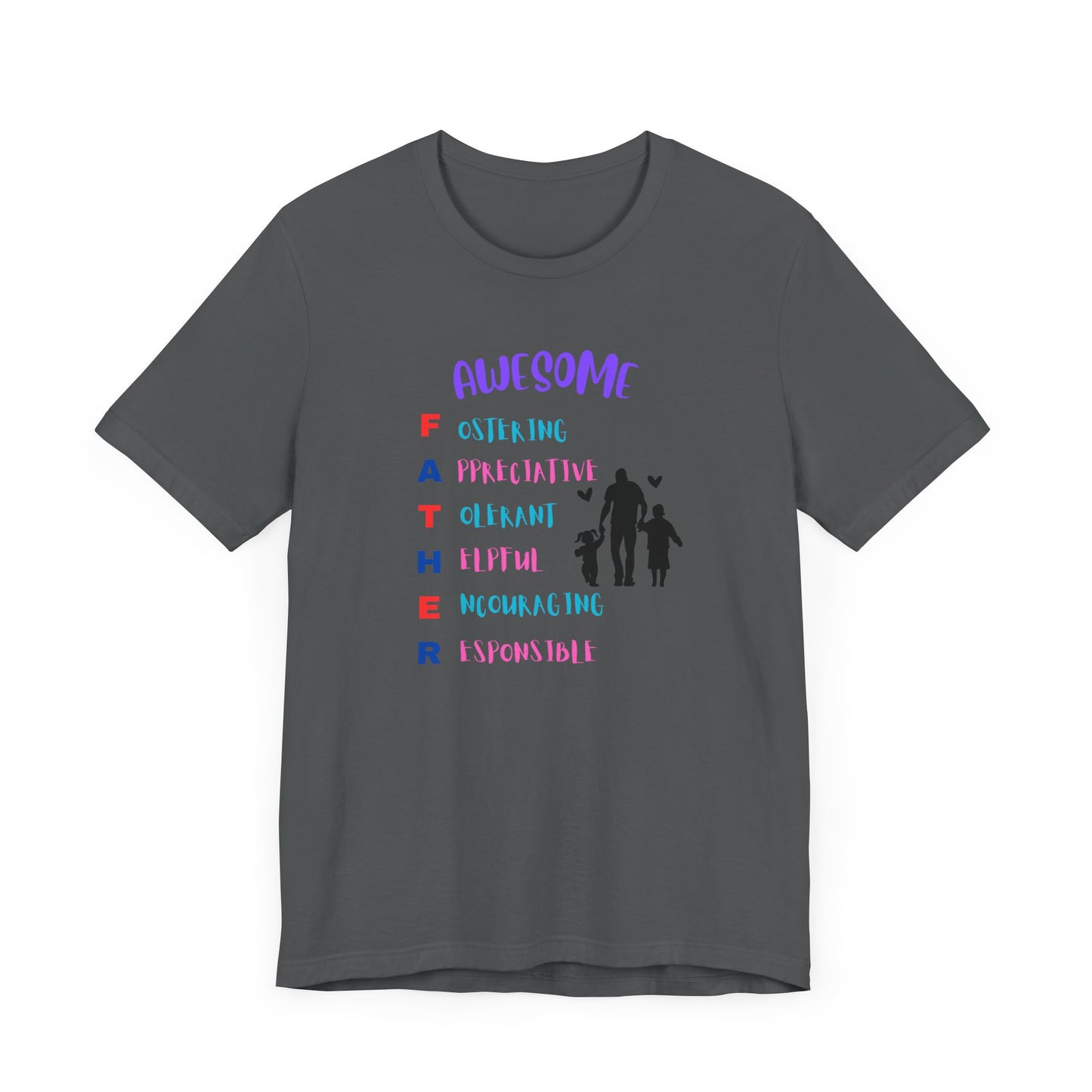 Unisex Jersey Short Sleeve Tee, Awesome Father T-Shirt