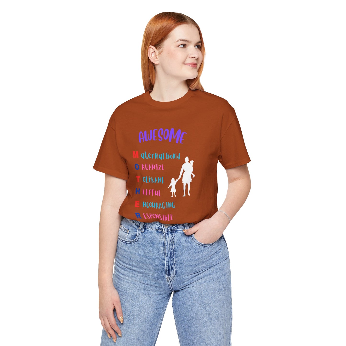 Unisex Jersey Short Sleeve T-Shirt, Awesome Mother T-Shirt
