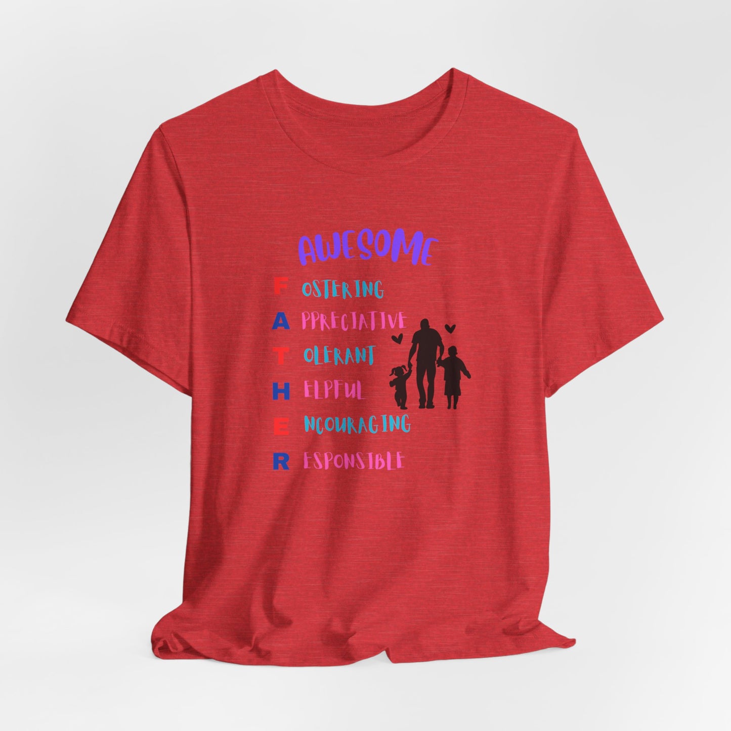 Unisex Jersey Short Sleeve Tee, Awesome Father T-Shirt