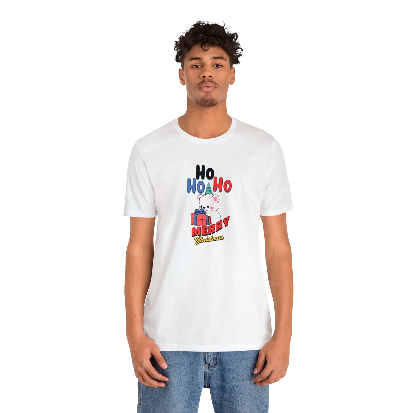 Unisex Jersey Short Sleeve Tee, Christmas T-Shirt