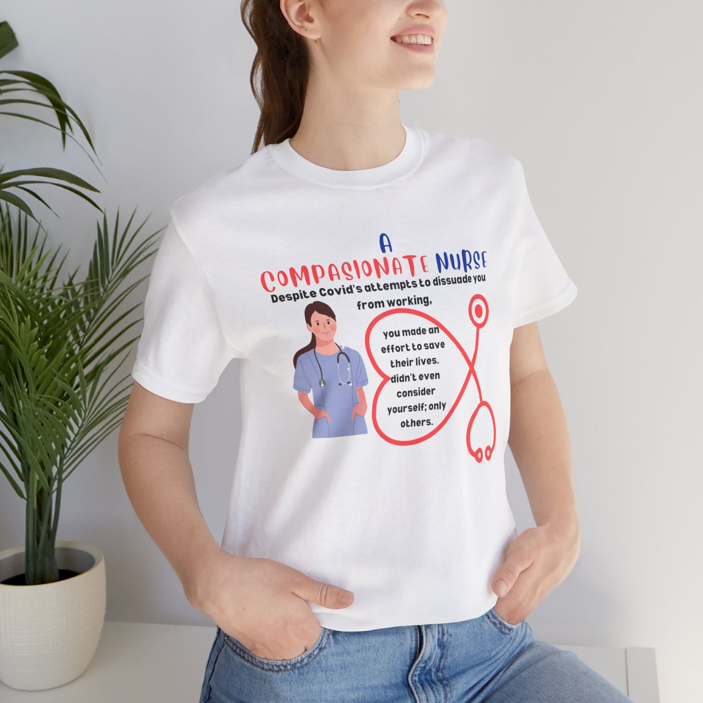 Unisex Jersey Short Sleeve T-Shirt, Nursing Week Shirt