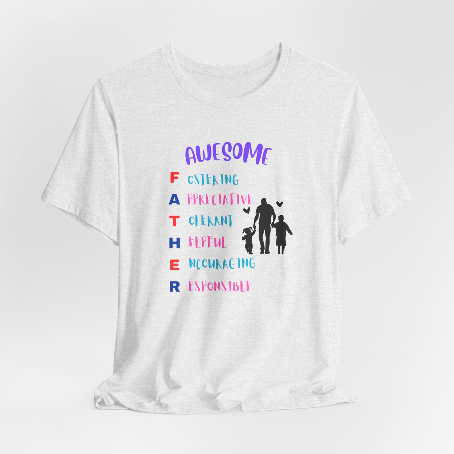 Unisex Jersey Short Sleeve Tee, Awesome Father T-Shirt