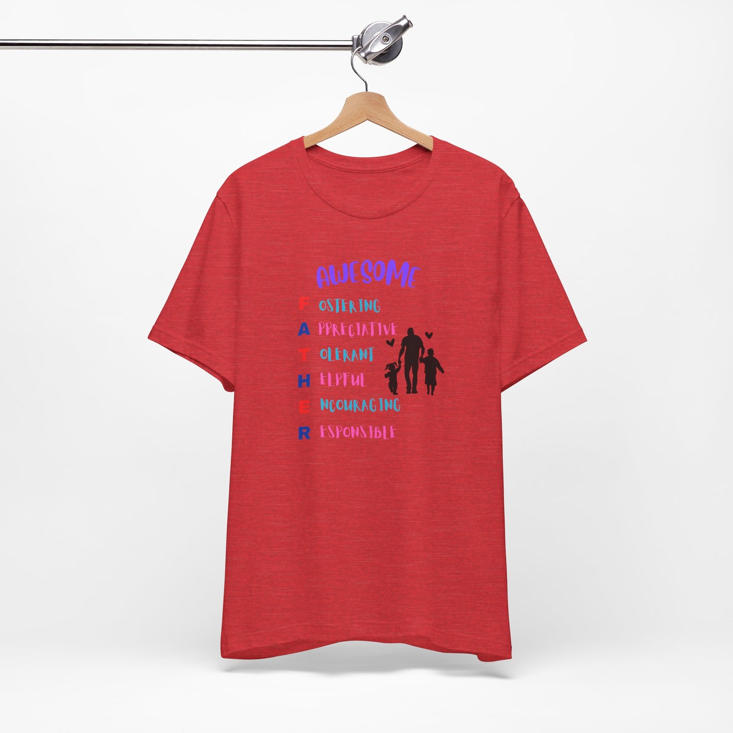 Unisex Jersey Short Sleeve Tee, Awesome Father T-Shirt