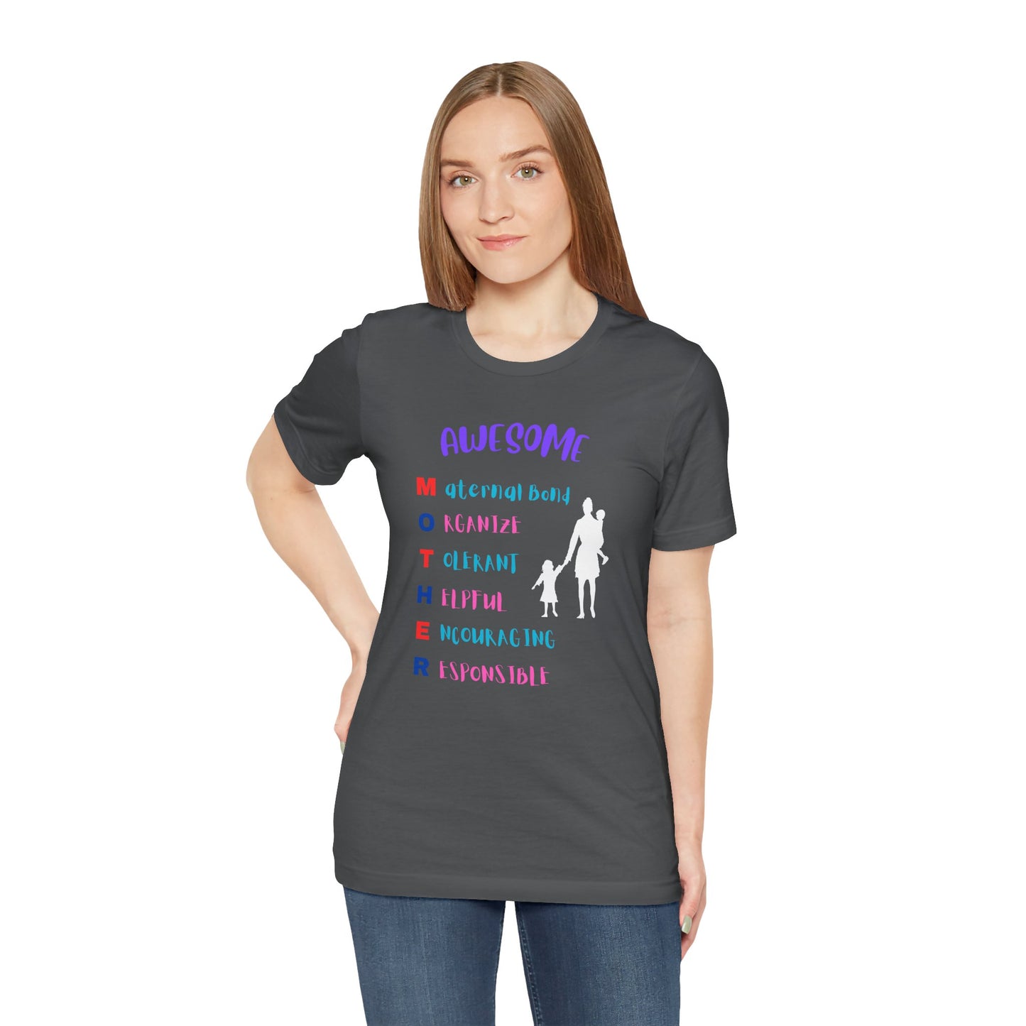 Unisex Jersey Short Sleeve T-Shirt, Awesome Mother T-Shirt
