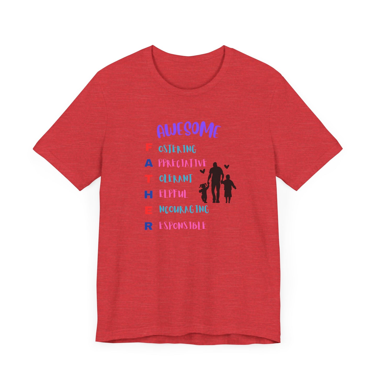 Unisex Jersey Short Sleeve Tee, Awesome Father T-Shirt