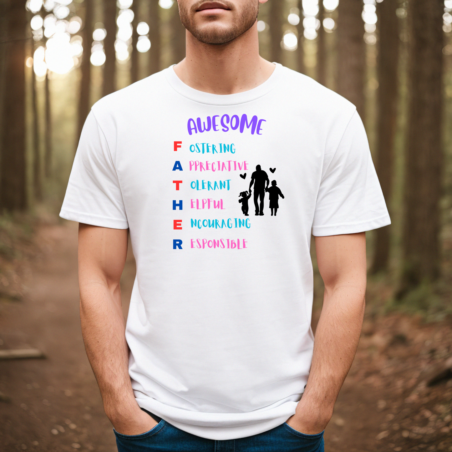 Unisex Jersey Short Sleeve Tee, Awesome Father T-Shirt