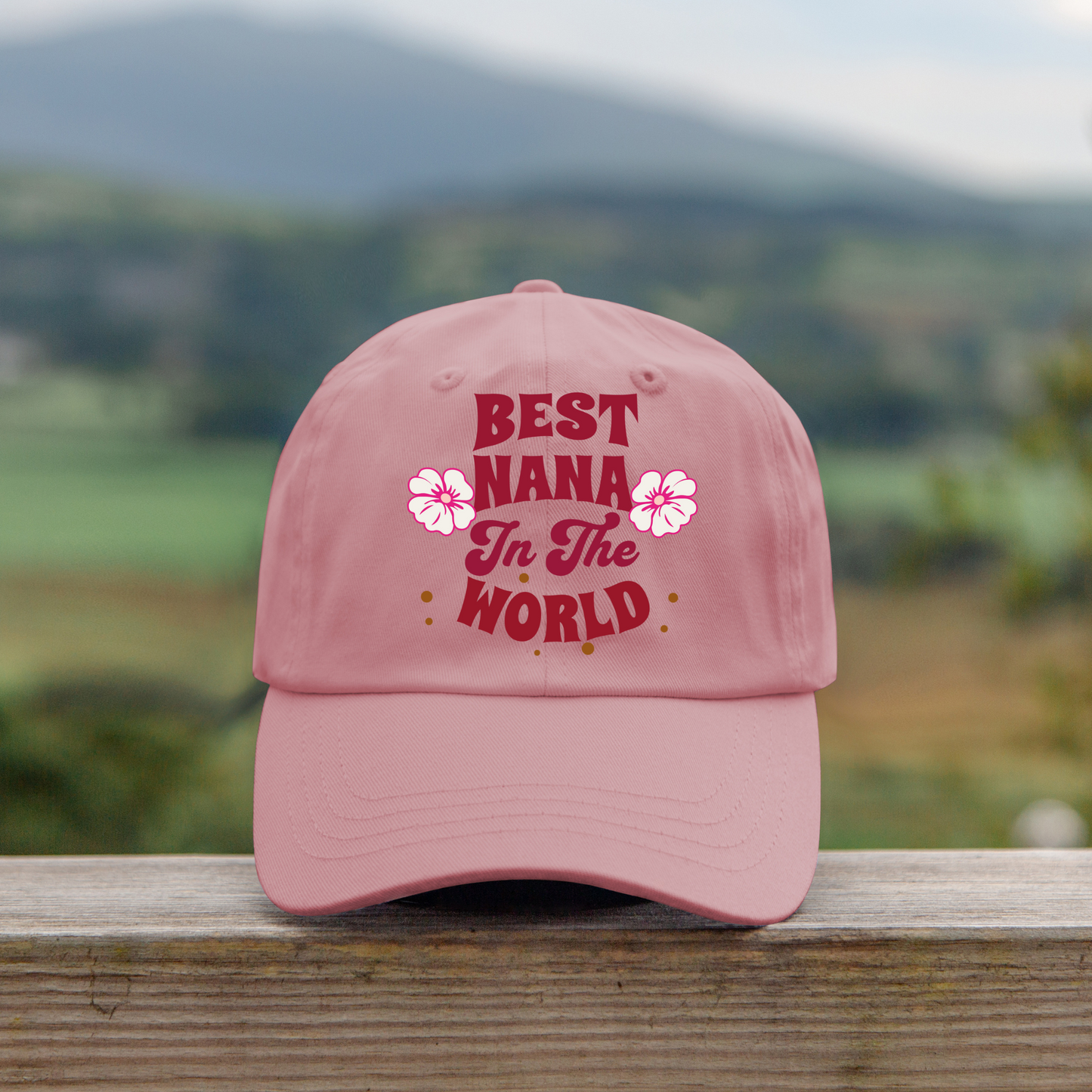 Unisex Distressed Cap, Best Nana In The World Cap