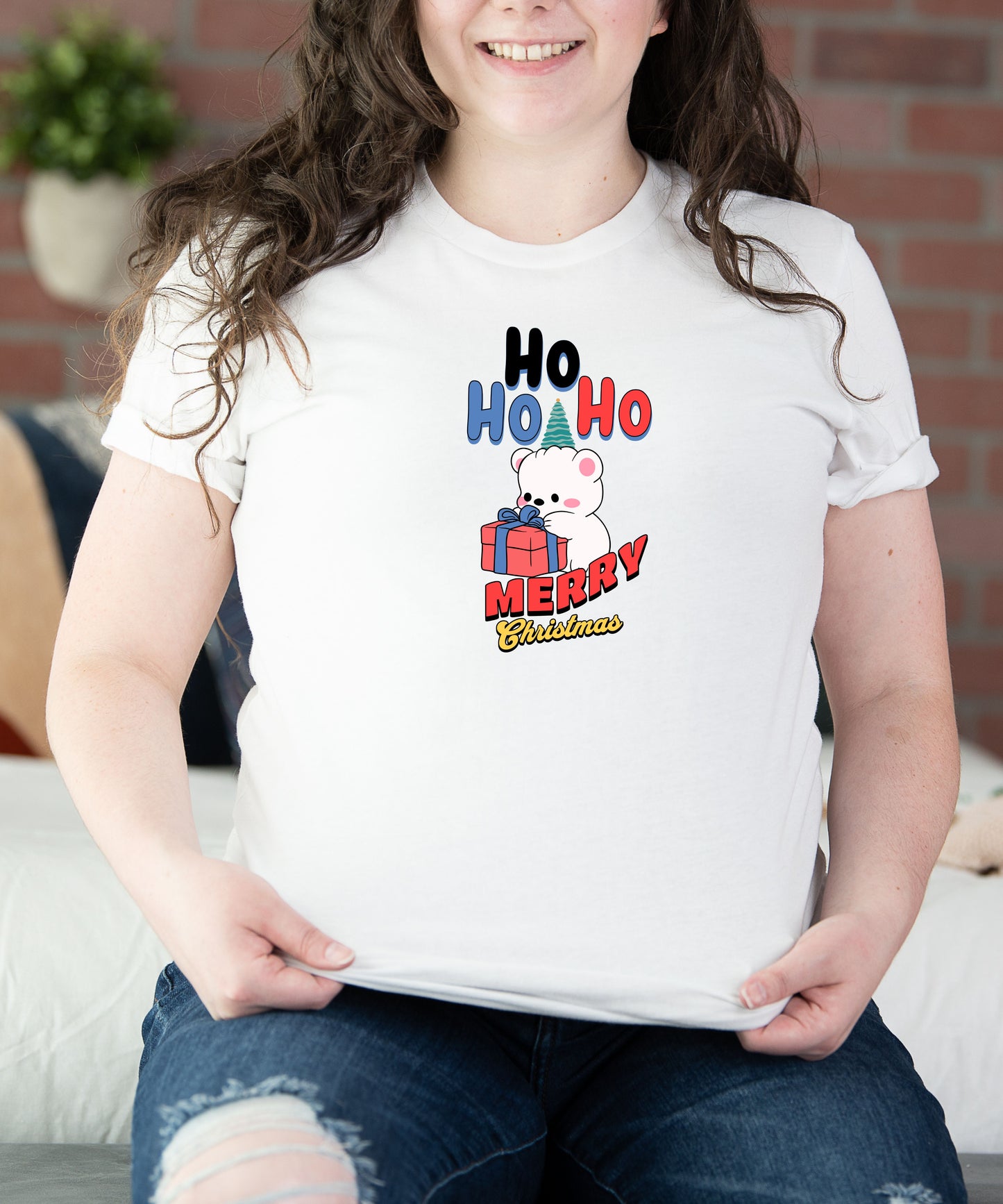 Unisex Jersey Short Sleeve Tee, Christmas T-Shirt