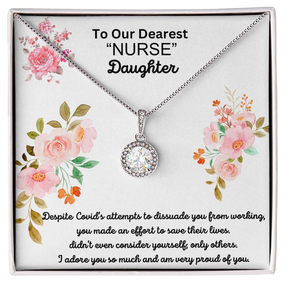 Eternal Hope Pendant Necklace for a "Nurse" Daughter