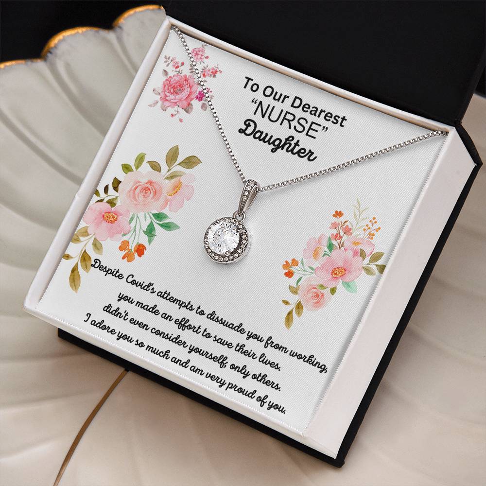 Eternal Hope Pendant Necklace for a "Nurse" Daughter