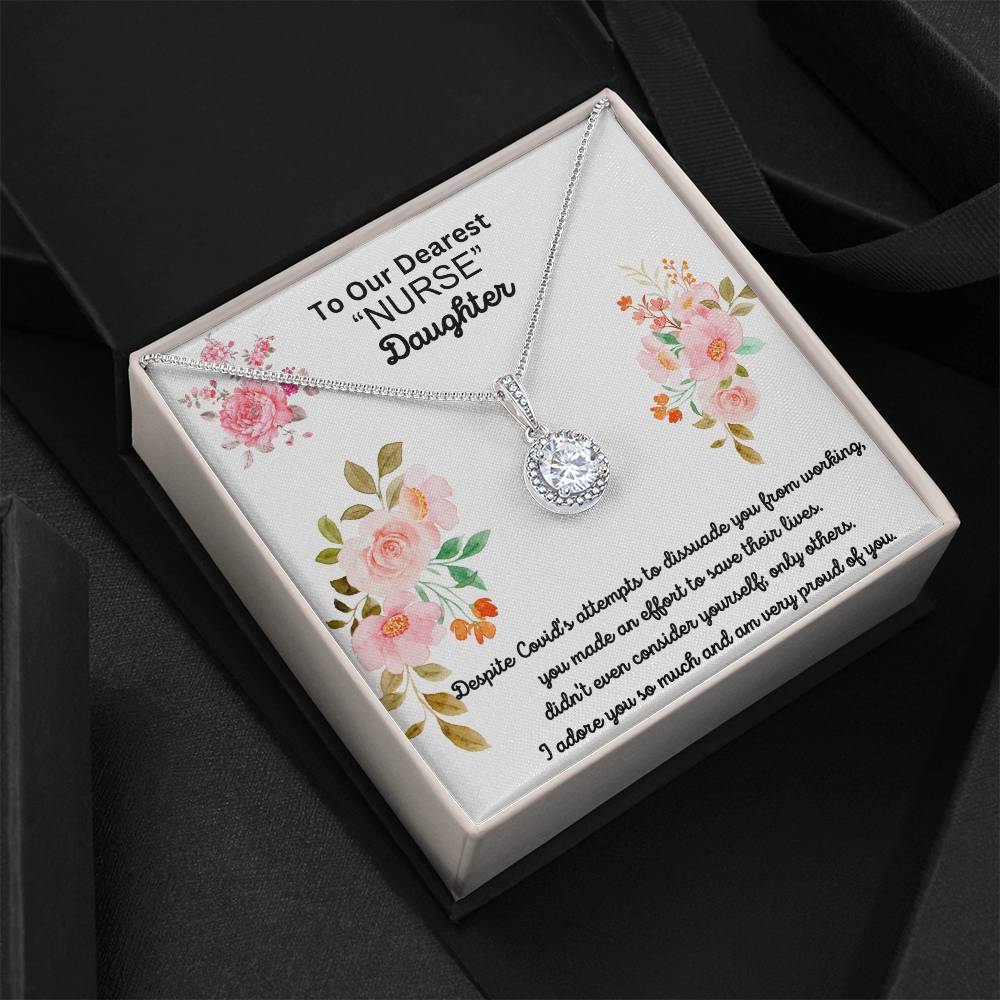 Eternal Hope Pendant Necklace for a "Nurse" Daughter