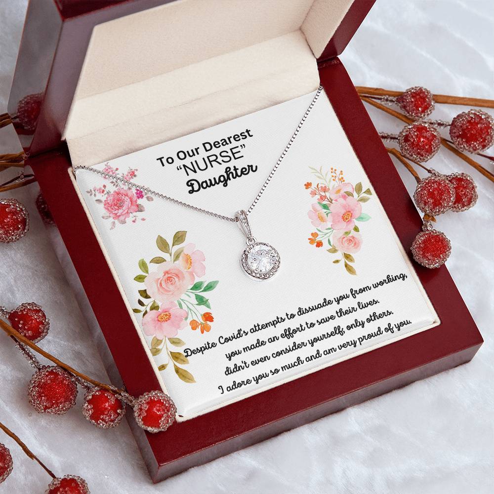 Eternal Hope Pendant Necklace for a "Nurse" Daughter