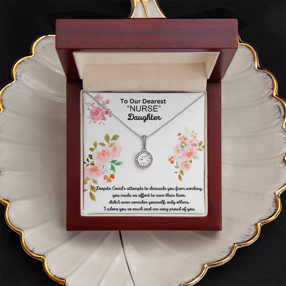 Eternal Hope Pendant Necklace for a "Nurse" Daughter