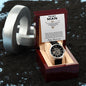 Men's Openwork Anniversary Watch To My Man + MC