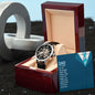 Men's Openwork Birth Day Gift Watch To My Dad + MC