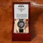Men's Openwork Anniversary Watch To My Man + MC