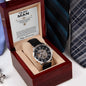 Men's Openwork Anniversary Watch To My Man + MC