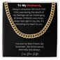 Cuban Link Chain, 14K Yellow Gold Over Stainless Steel, Classic Necklase