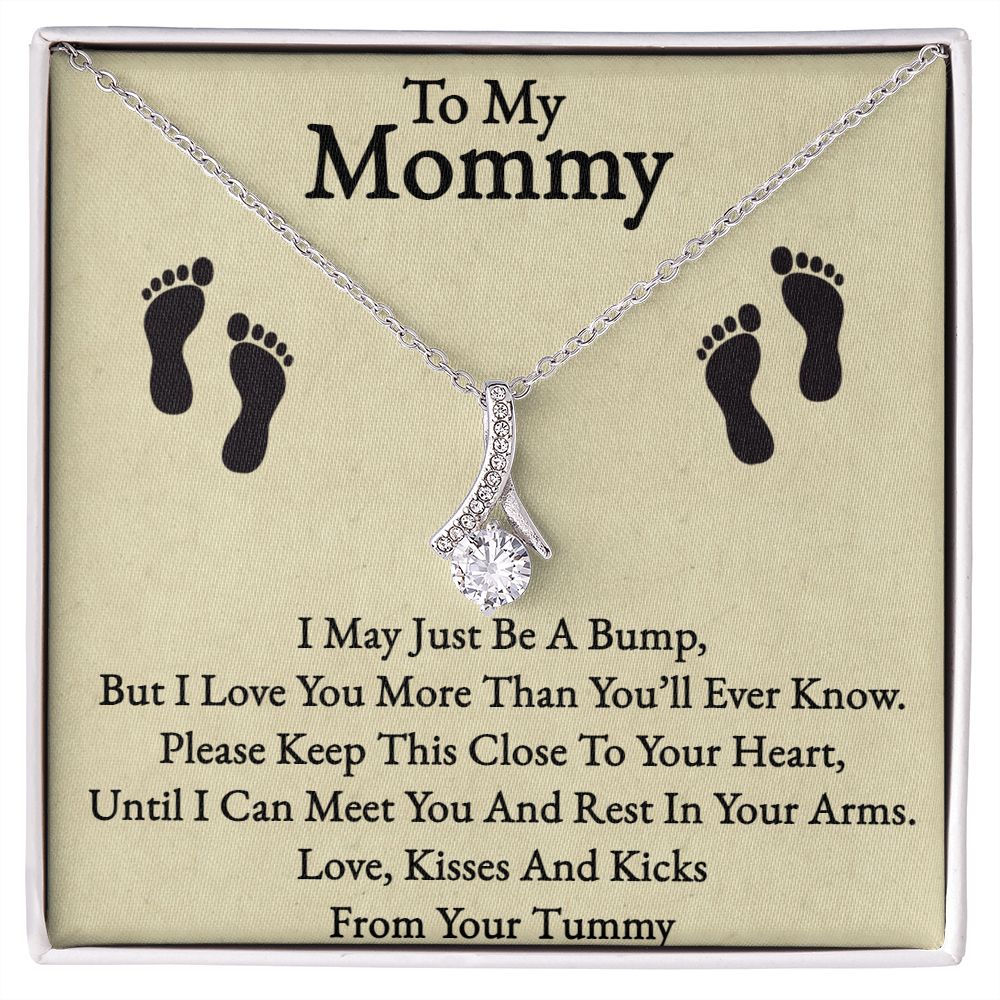 Alluring Beauty Necklace For My Mommy(Yellow & White Gold Variants)
