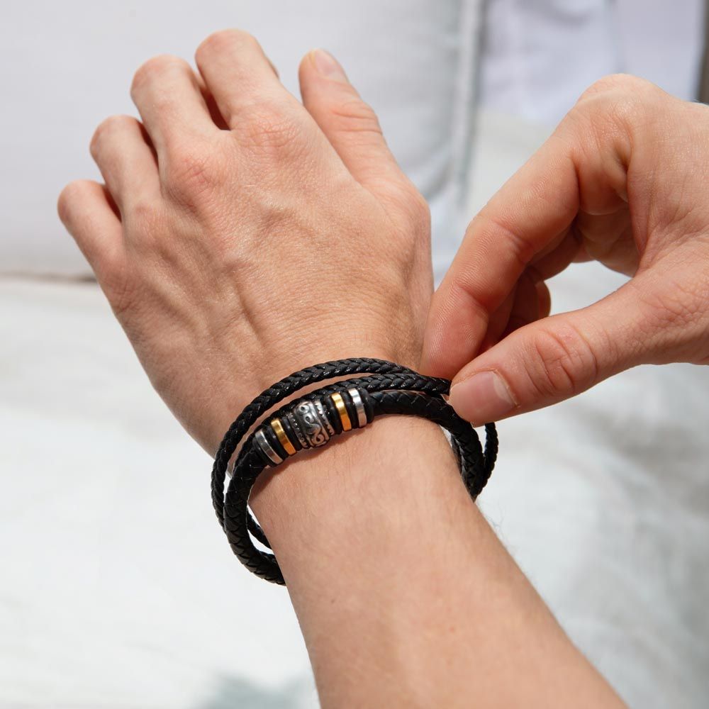 Love You Forever Bracelet To My Loved Husband