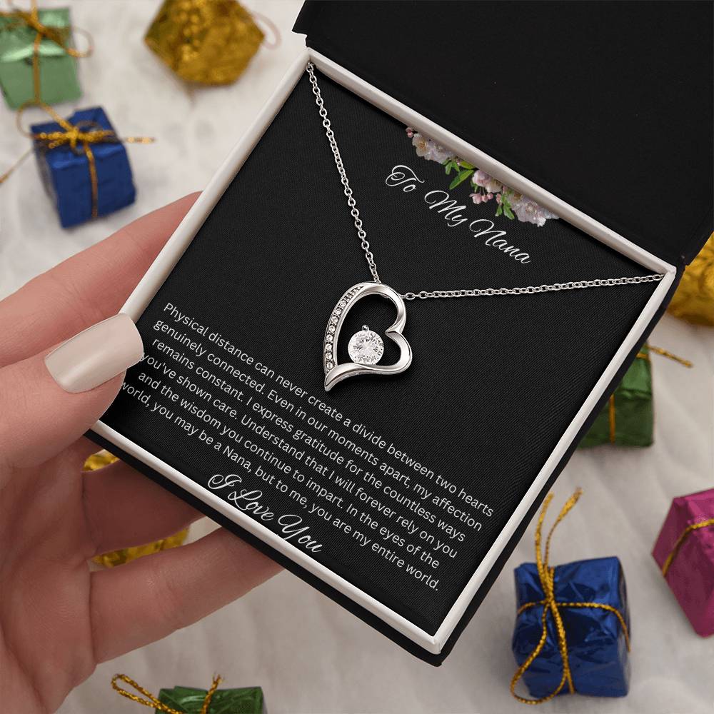Forever Love Necklace Pendant For My Nana