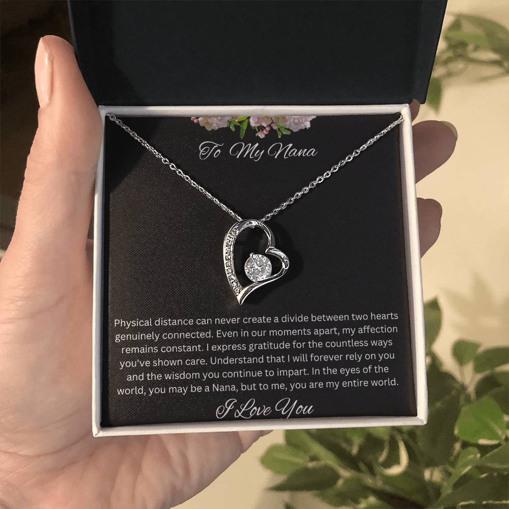Forever Love Necklace Pendant For My Nana