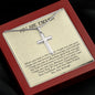 Stainless Cross For My Best Friend Necklace You Are Enough w/ MC