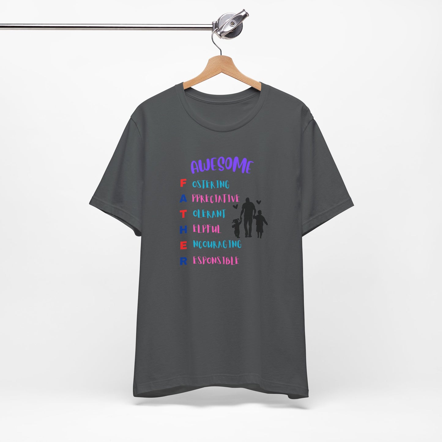 Unisex Jersey Short Sleeve Tee, Awesome Father T-Shirt