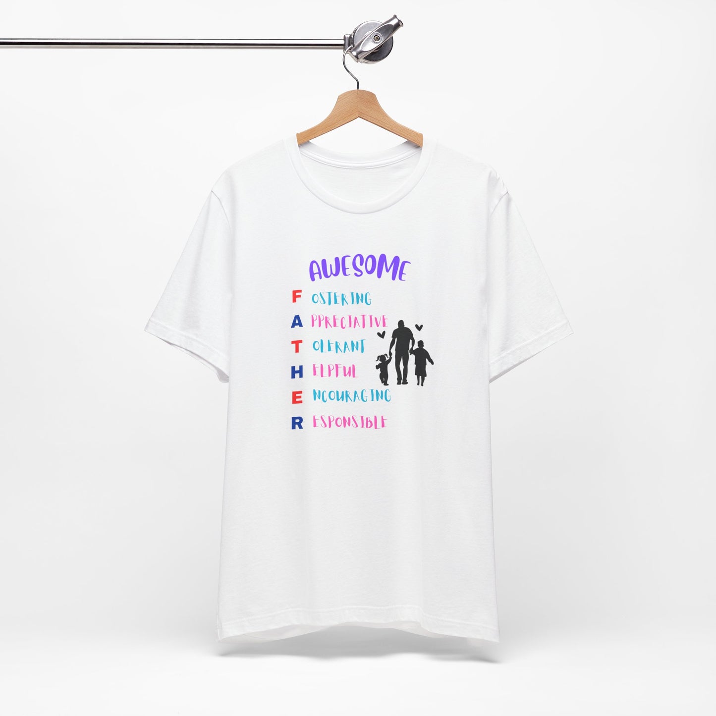 Unisex Jersey Short Sleeve Tee, Awesome Father T-Shirt