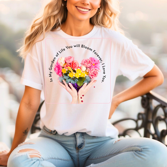 Unisex Jersey Short Sleeve T-Shirt, You Will Bloom Forever T-Shirt
