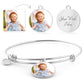 BU Circle Bangle Bracelet For My Wife w/ POD MC