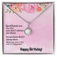 Eternal Hope Birth Day Necklace For My Friend