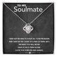 Love Knot Necklace To My Soul Mate (Yellow & White Gold Variants)