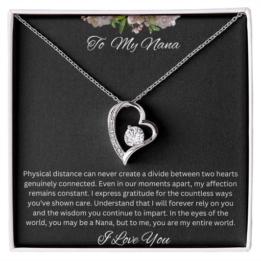 Forever Love Necklace Pendant For My Nana